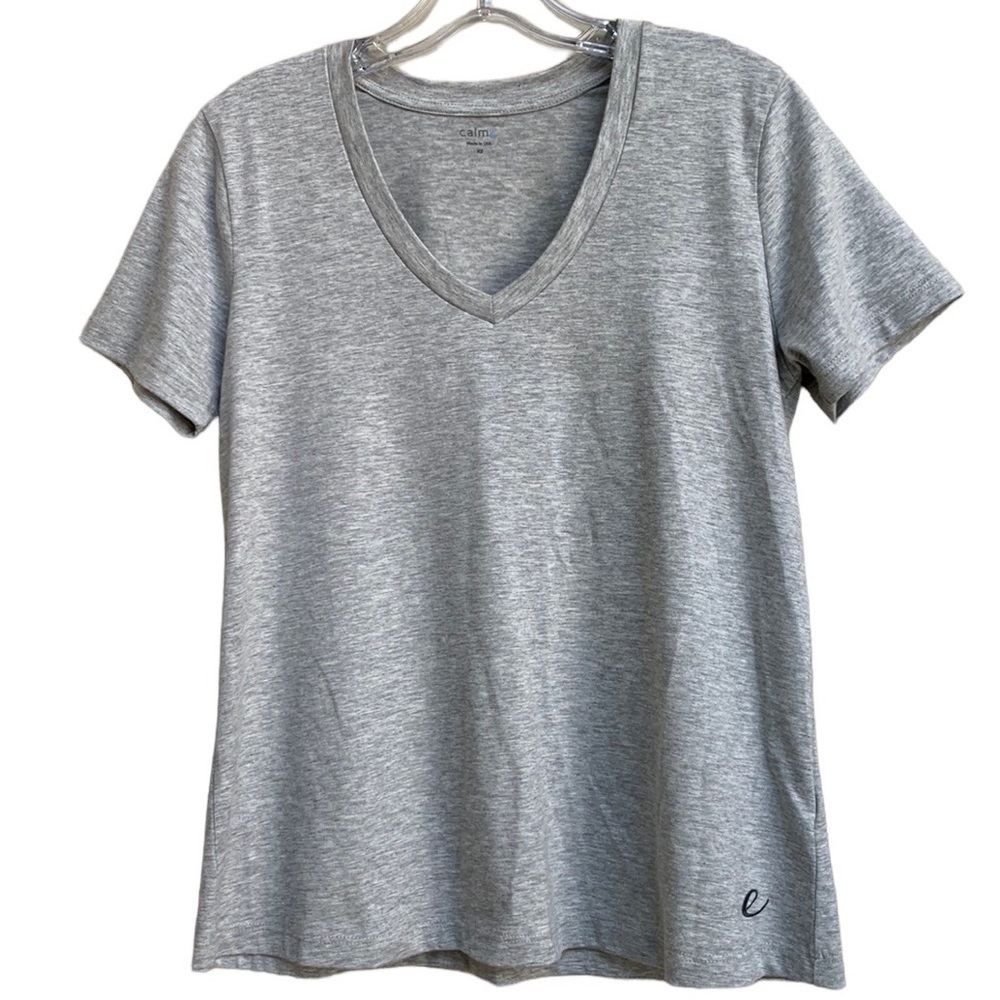 Johnny Was Calme Layla Fave V-Neck Slim Tee NWT